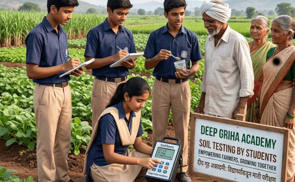 Pune Students Help Farmers Grow More With Free Soil Testing